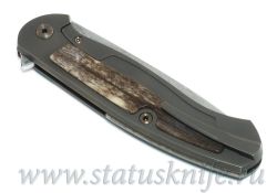 Нож Чебуркова Скаут Custom дамаск и кость жирафафотография - 8