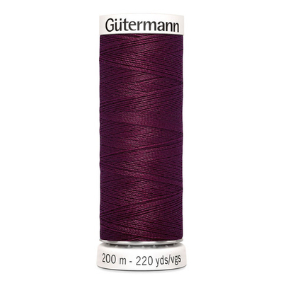 01 Нить Sew-All 100/200 м для всех материалов, 100% полиэстер Gutermann 748277 (108 слива)