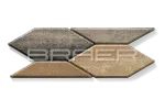 Тротуарная плитка Braer Карат, Color Mix Ночь, 80 мм