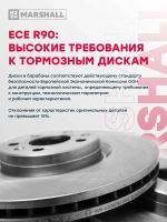 Комплект дисков тормозных задний Nissan Ниссан PRIMASTAR, Opel Опель VIVARO, Renault Рено TRAFIC 7711130076