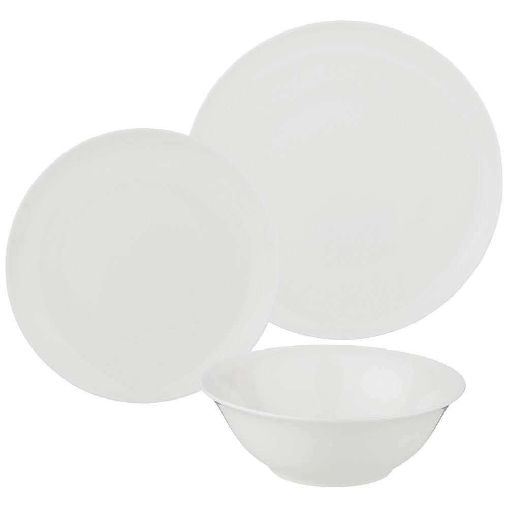 НАБОР ПОСУДЫ ОБЕДЕННЫЙ LEFARD "SILK" НА 4 ПЕР.12 ПР.: 25,5СМ/ 20,5СМ/ 750МЛ 18СМ (КОР=1НАБ.)