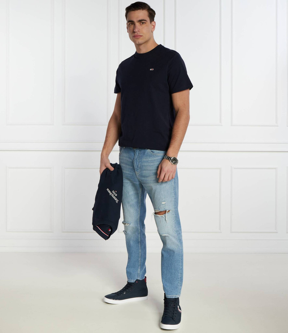 Футболка Tommy Jeans - темно-синий(DM0DM09598)