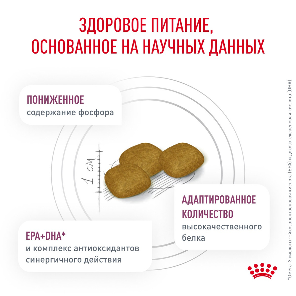 Royal Canin Renal Canine Ренал Канин Корм сухой диета для взрослых собак поддержание функции почек 2кг