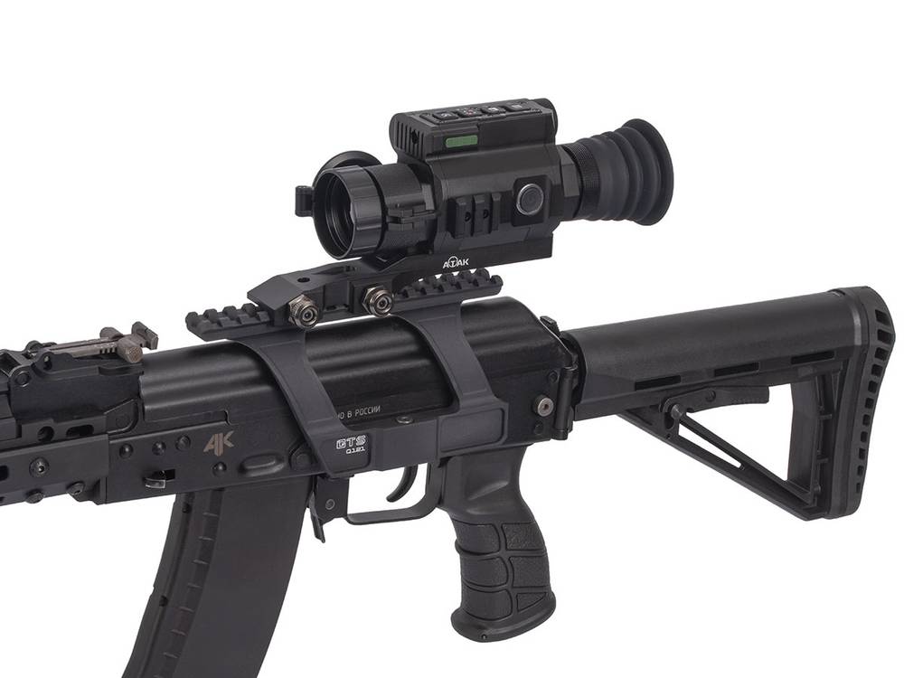 Прицел тепловизионный ATAK ET23-45 PRO x4.7/9.4/18.8/28.2/37.6, 384x288, ø45мм, обнаруж.1700м - фото 3