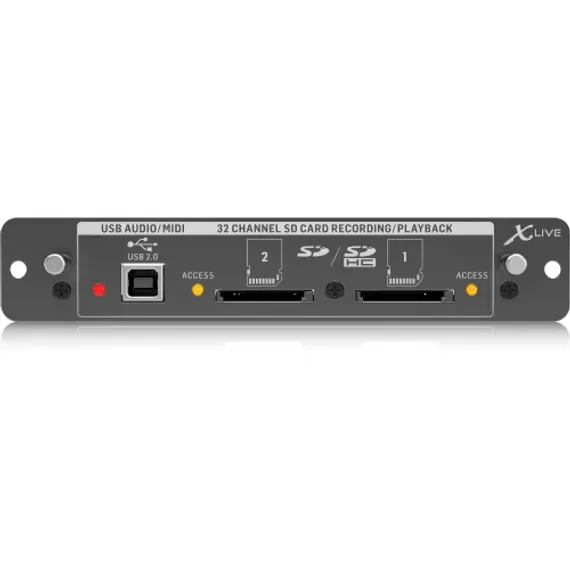 Behringer X-LIVE - Карта расширения для X32, запись/воспр до 32 каналов