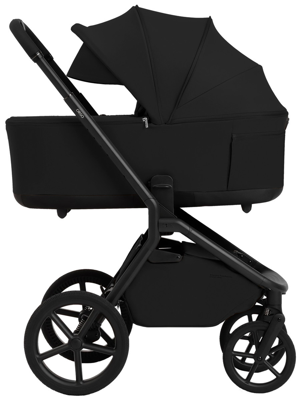 Детская коляска 2 в 1 Sweet Baby SBL Orso 427635 Black