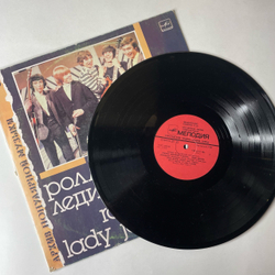 Винтажная виниловая пластинка LP The Rolling Stones Роллинг Стоунз, Леди Джейн, Lady Jane (СССР 1988) Paint It Black