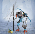 Конструктор 710-3 «Skull Basher», фигурка воина-биониклы