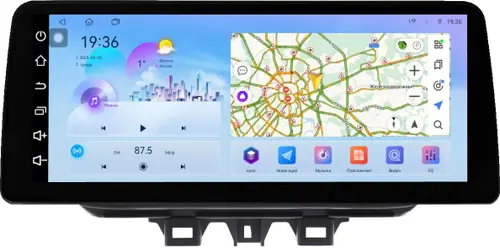 Магнитола для Hyundai Tucson 3 2018-2021 - FarCar S500-TS18 монитор 12.3" 2K QLED на Android 14, Быстрая, CarPlay, 4G SIM-слот