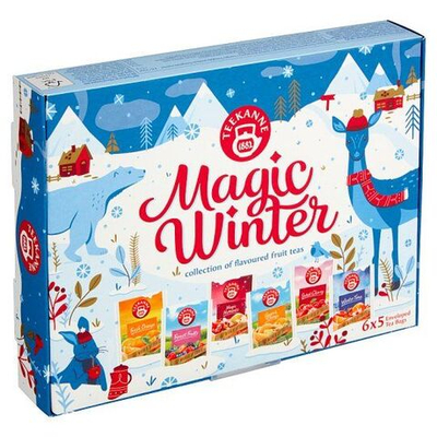 Чай TEEKANNE ассорти из 6 вкусов Magic Winter Collection фруктовый 30 пакетиков (из Эстонии)