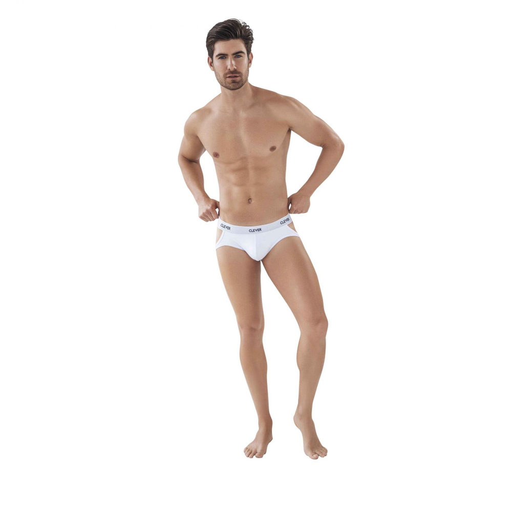 Белые мужские трусы-джоки Oporto Jockstrap (Размер: XL) (Цвет: белый)