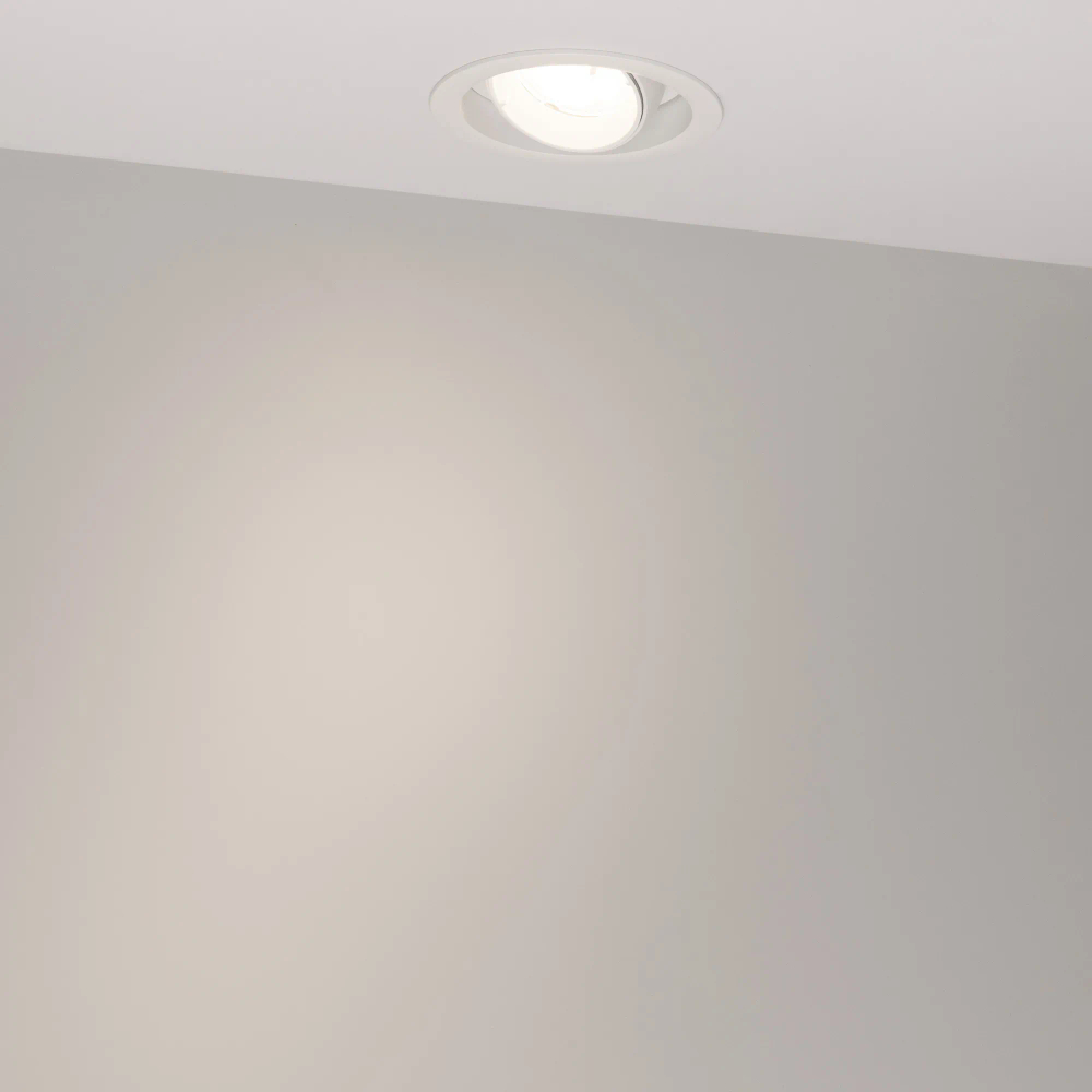 Светильник MS-VORTEX-BUILT-R110-20W Day4000 (WH-WH, 20 deg, 230V) (Arlight, IP20 Металл, 5 лет) 057753
