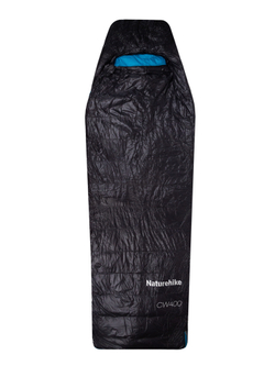 Спальный мешок теплый Naturehike CW401, ширина 85 см (NH18C400-D), молния справа