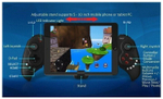 Геймпад для смартфона iPega PG-9023S, джойстик для Android, iOS и Windows
