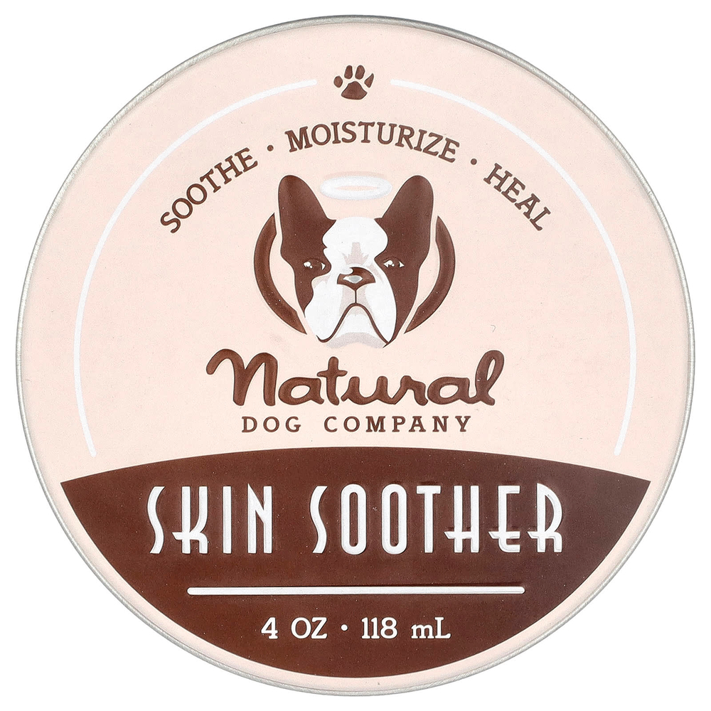 Natural Dog Company, Успокаивающее средство для кожи, 118 мл (4 унции)