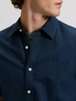 Рубашка мужская LEE SS LEE SHIRT RIVET NAVY