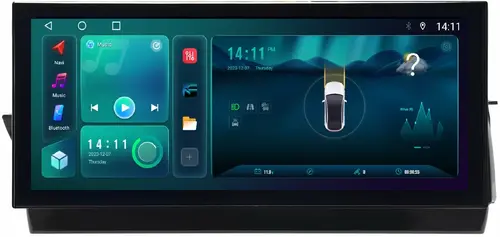 Магнитола для Toyota Camry 8 XV70 2020-2023 - Kuberg MKD монитор 12.5" в стиле LEXUS на Android 13, Быстрая, CarPlay, 4G SIM-слот