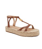 Кожаные босоножки LAUREN RALPH LAUREN - коричневый(802927966)