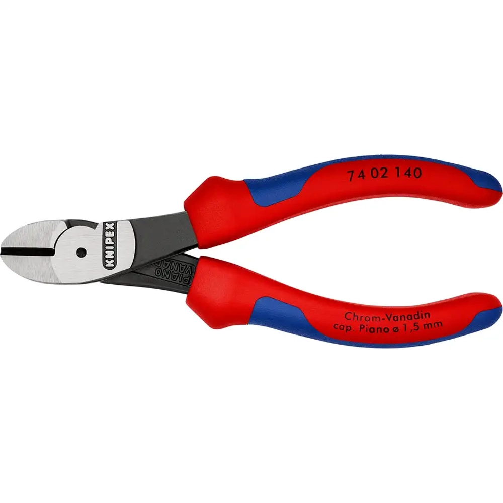 Кусачки боковые особой мощности черненые 140 мм Knipex 74 02 140