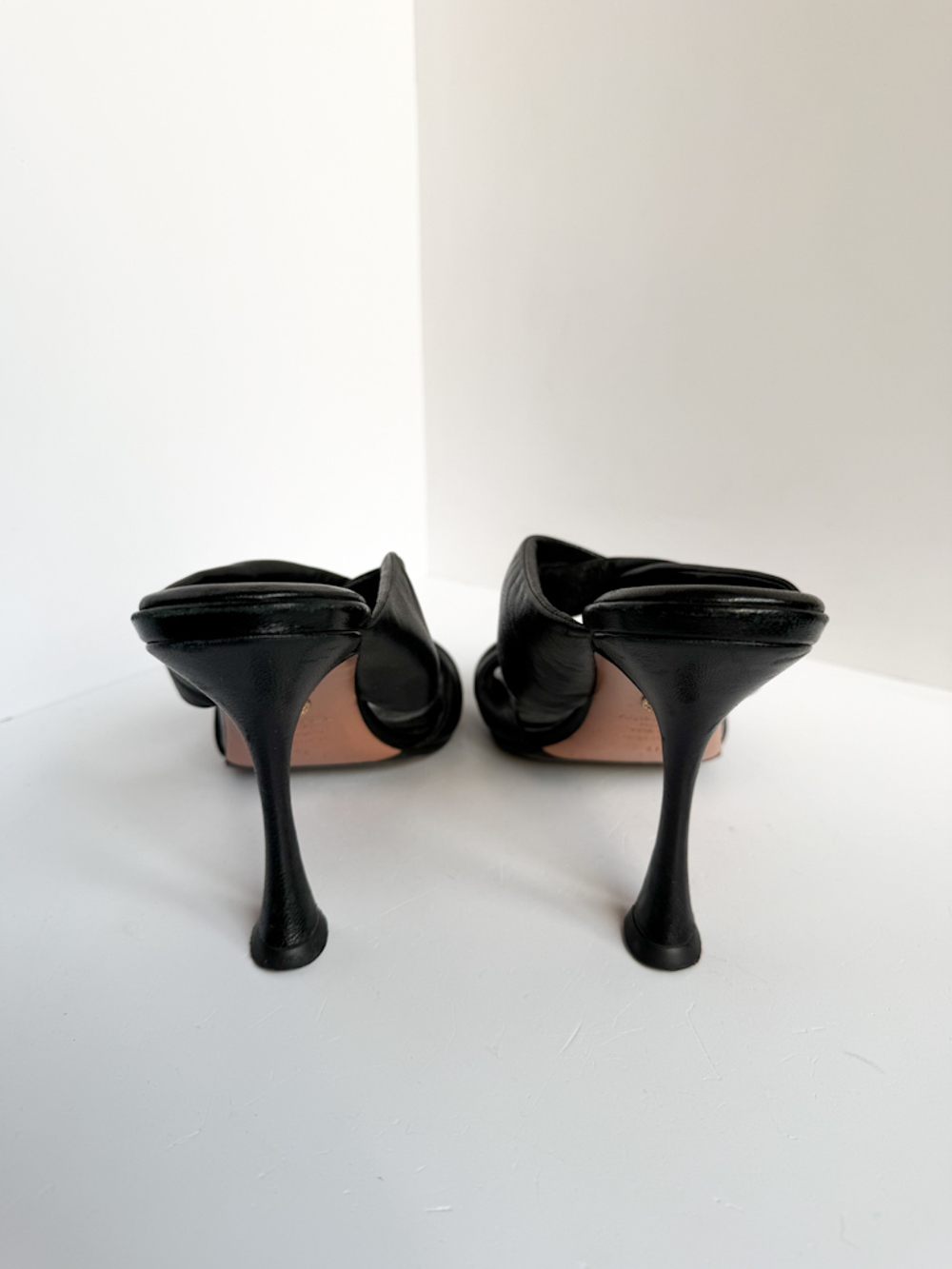 Кожаные мюли Aquazzura, 41