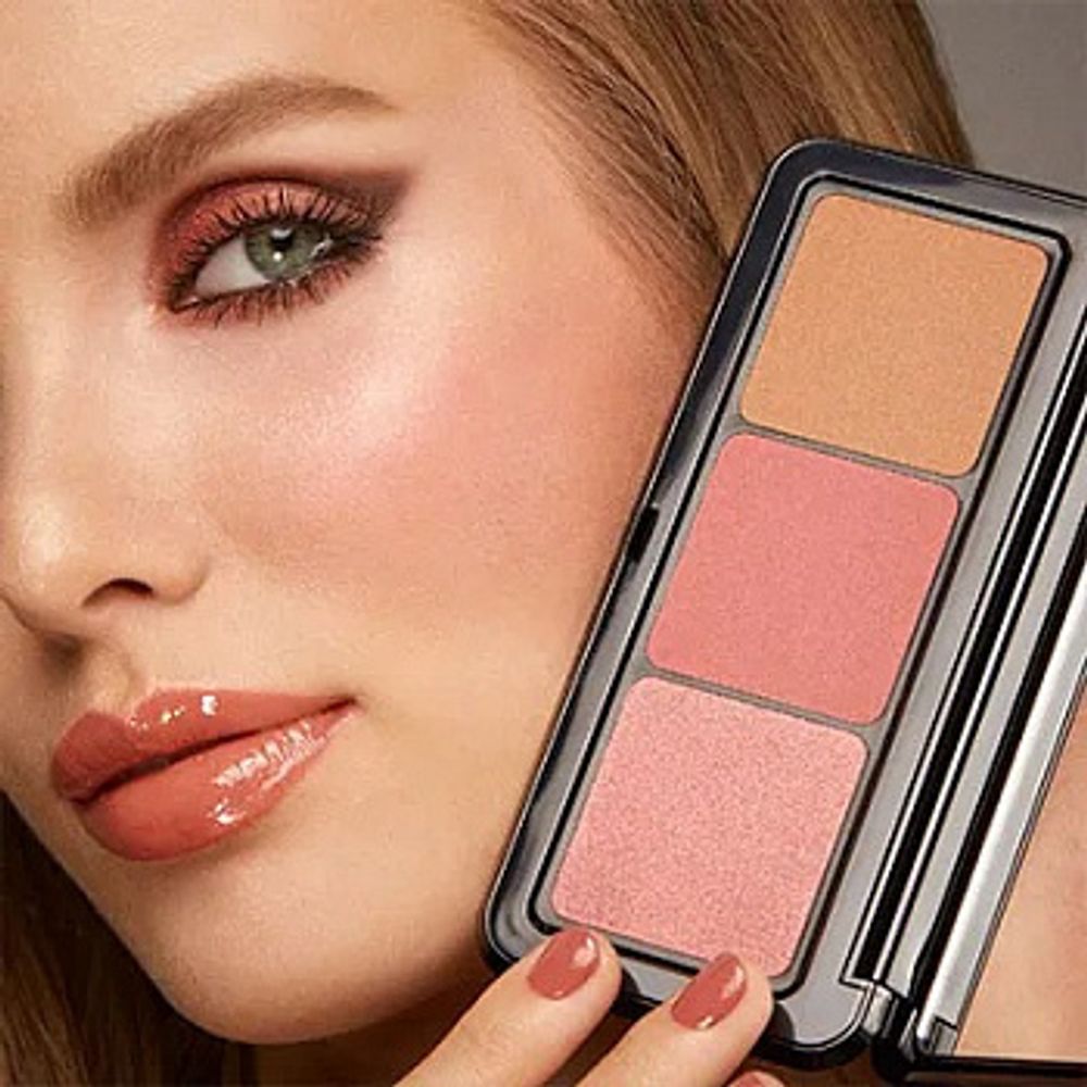 Палетка для лица KIKO Milano Multi Finish Trio Blush & Bronzer Face Palette - 03
