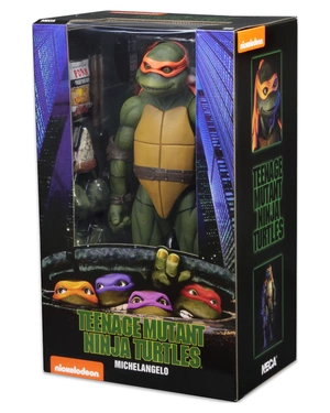 Фигурка NECA Teenage Mutant Ninja Turtles - 1990 Movie Michelangelo Giant Size 1:4 - 45 см