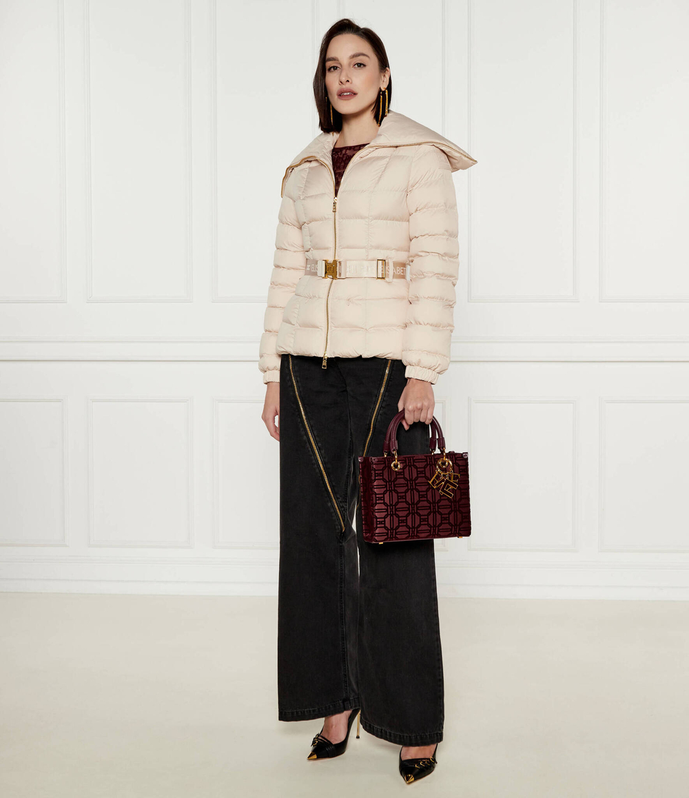 Куртка Elisabetta Franchi - экрю(PI76D46E2)