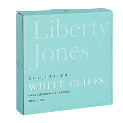 Набор десертных тарелок 2шт 16см Liberty Jones White Cliffs