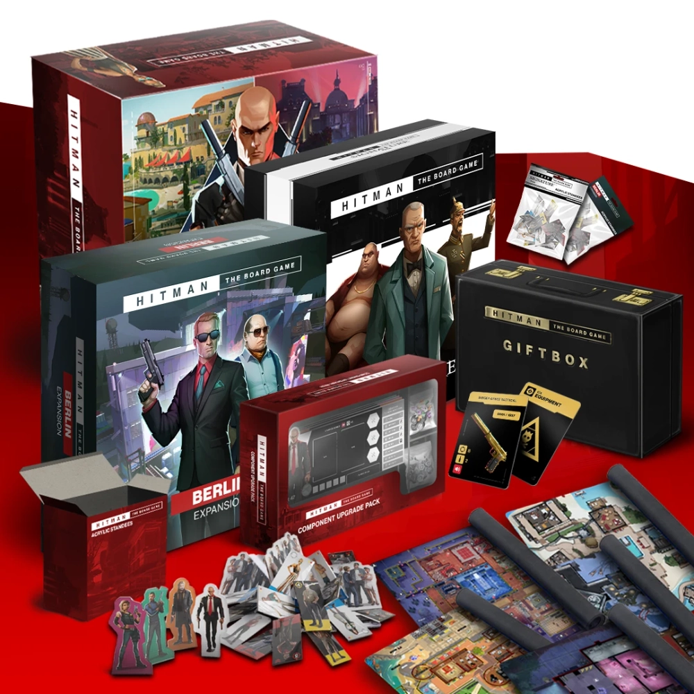 Hitman: The Board Game - настольная игра