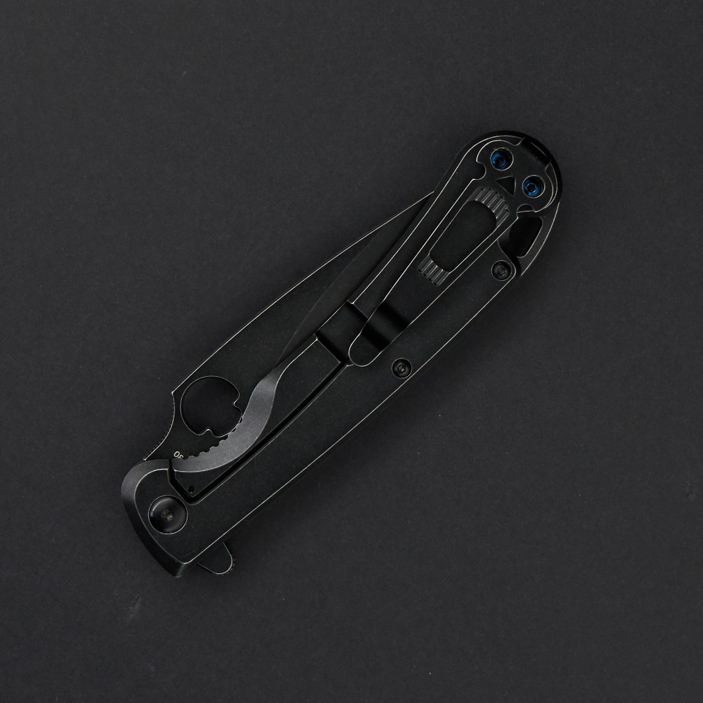 Нож Sting frame lock all black, DAGGERR, FM02-2FRBW-NF