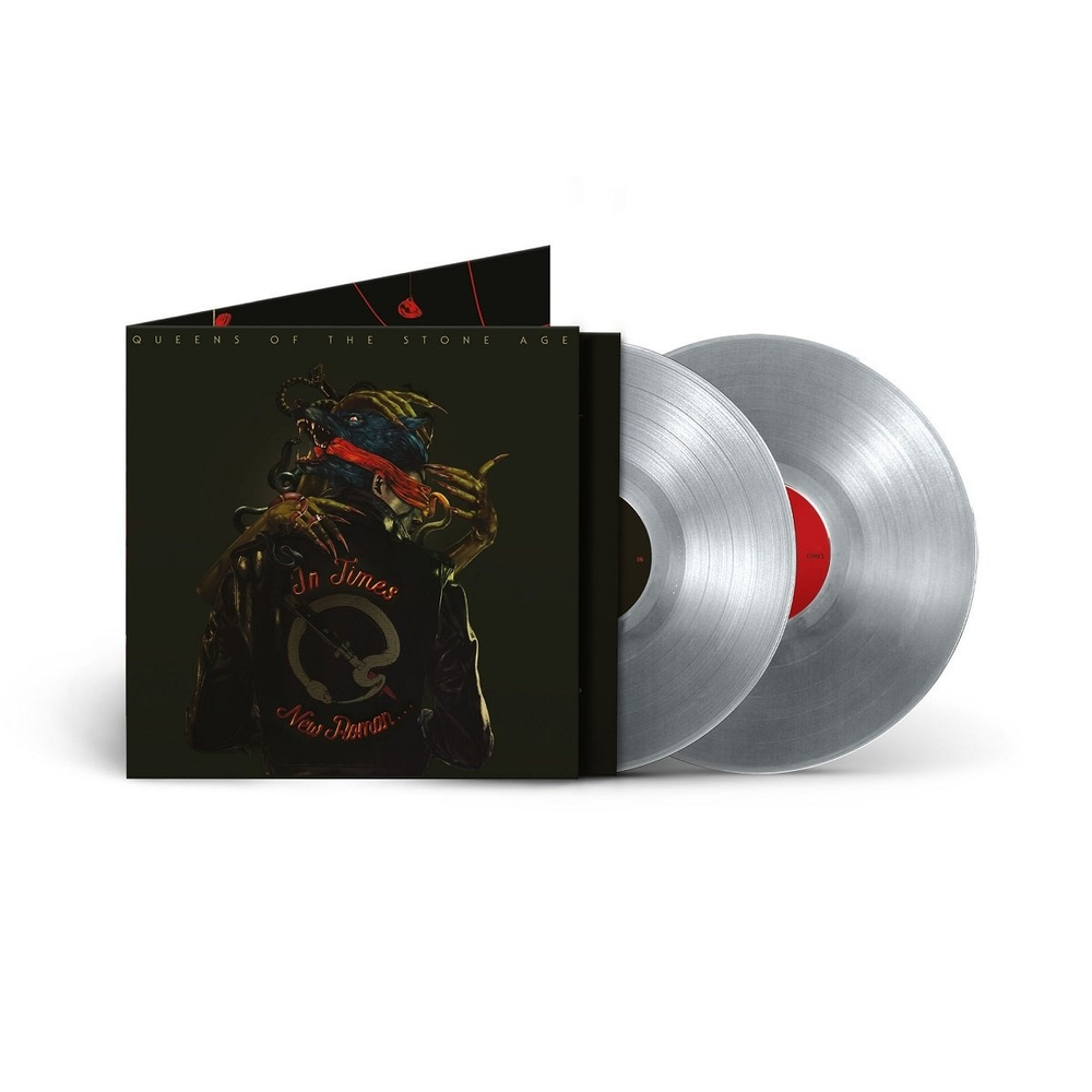 Queens Of The Stone Age - In Times New Roman - Silver 2LP (2)