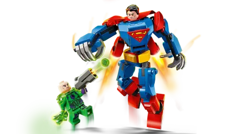 Конструктор LEGO DC 76302 Робот Супермен против Лекса Лютора