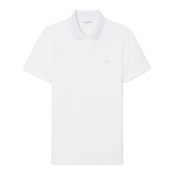 Теннисное поло Lacoste Slim Fit Pique - white