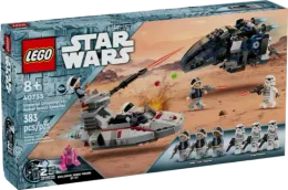 Конструктор LEGO Star Wars 40755 Имперский десантный корабль против Повстанческого разведывательного спидера
