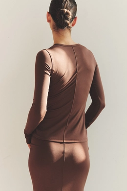 Юбка из модала GRACE Шоколад