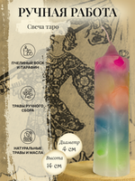 Шут (0) свеча таро