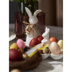 Декор пасхальный из фарфора easter bunny из коллекции essential, 7,7х6,9x17 см