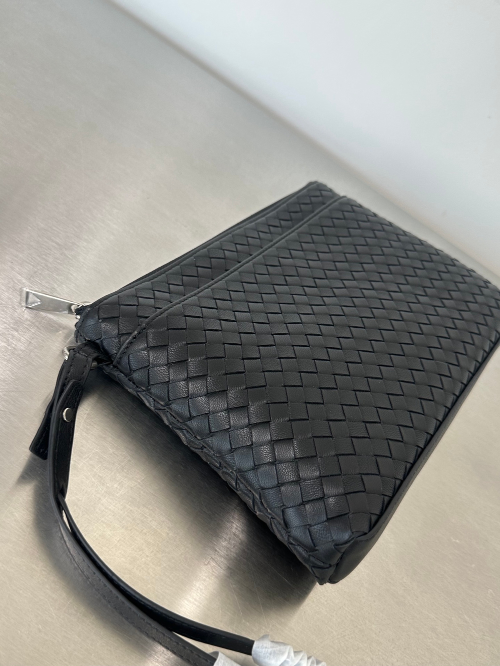 Клатч Bottega Veneta — чёрный — фото 3