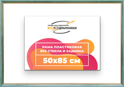 Рама 50x85 для картин и фотографий