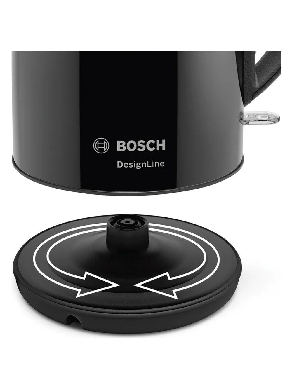 Электрочайник Bosch TWK3P423 черный