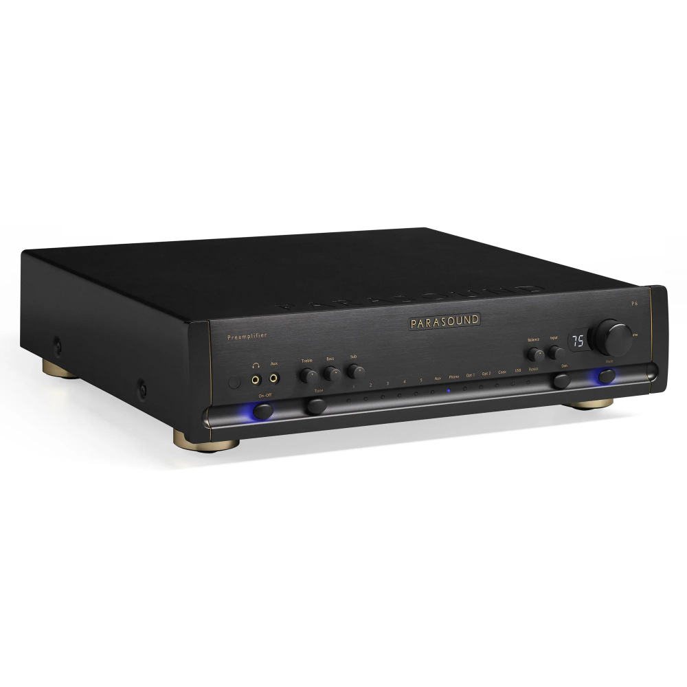 Предусилитель-фонокорректор Parasound P6 Black