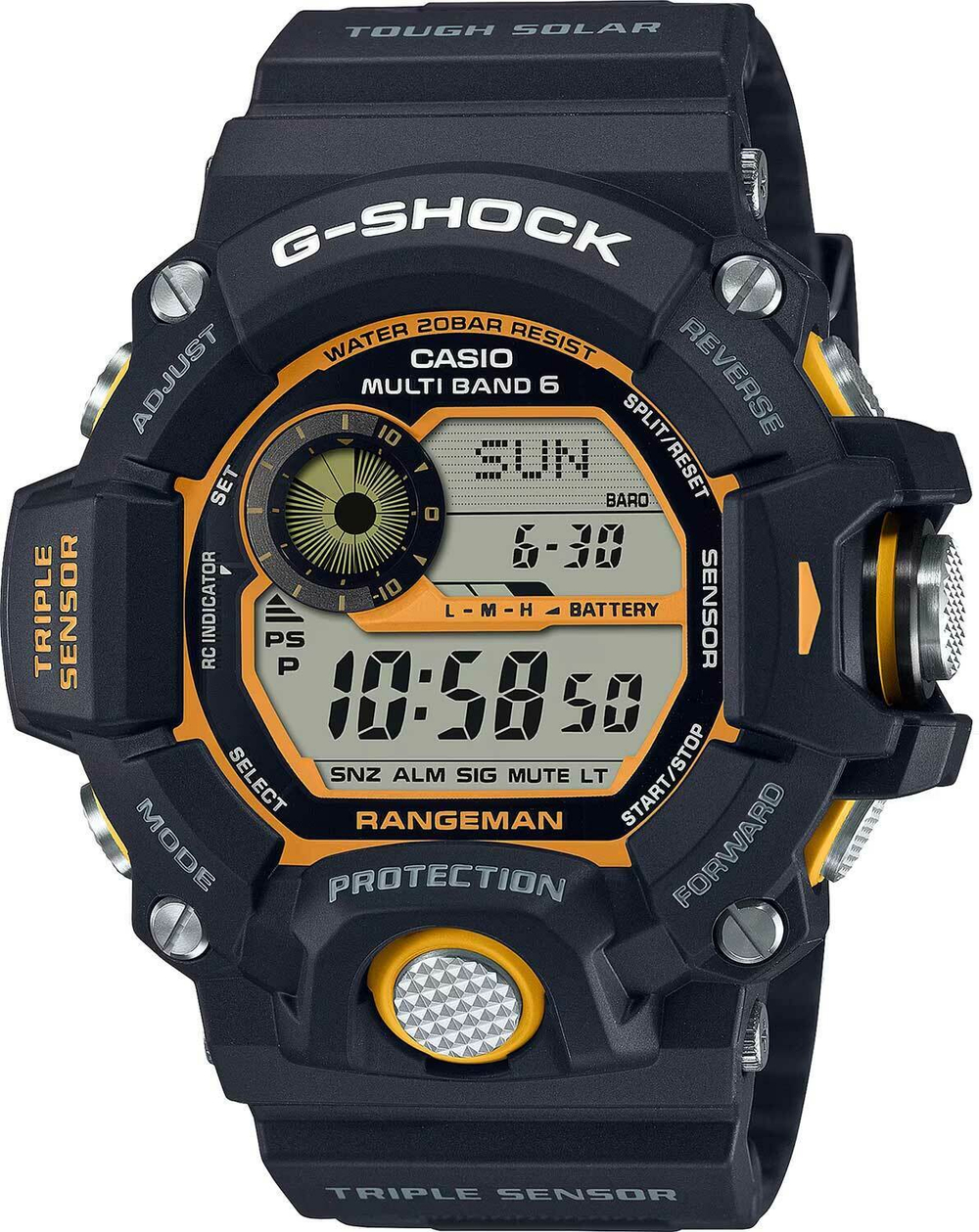 Мужские наручные часы Casio GW-9400Y-1