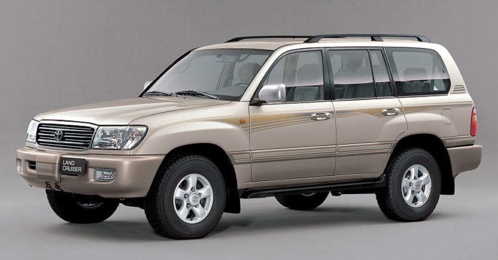 Арка левая верх Toyota Land Cruiser 100 (Polcar)