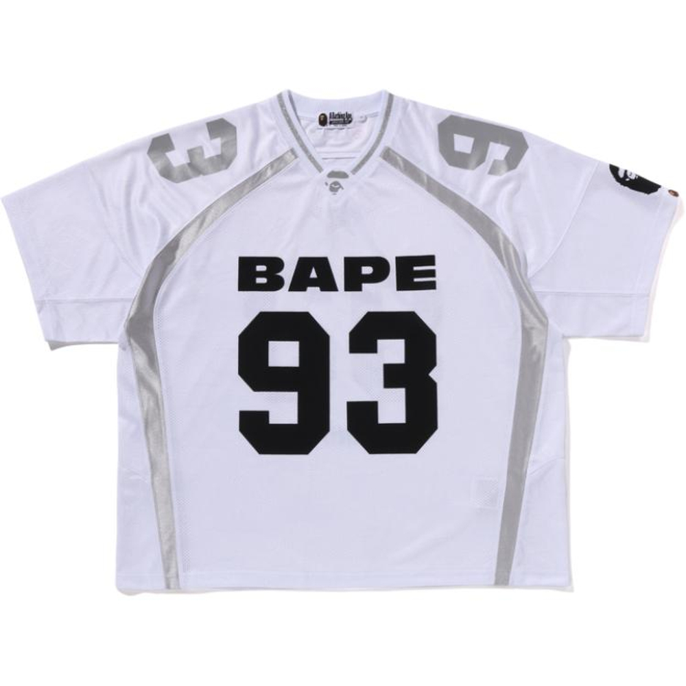 A Bathing Ape Bathing Ape 93 Number Jersey белый