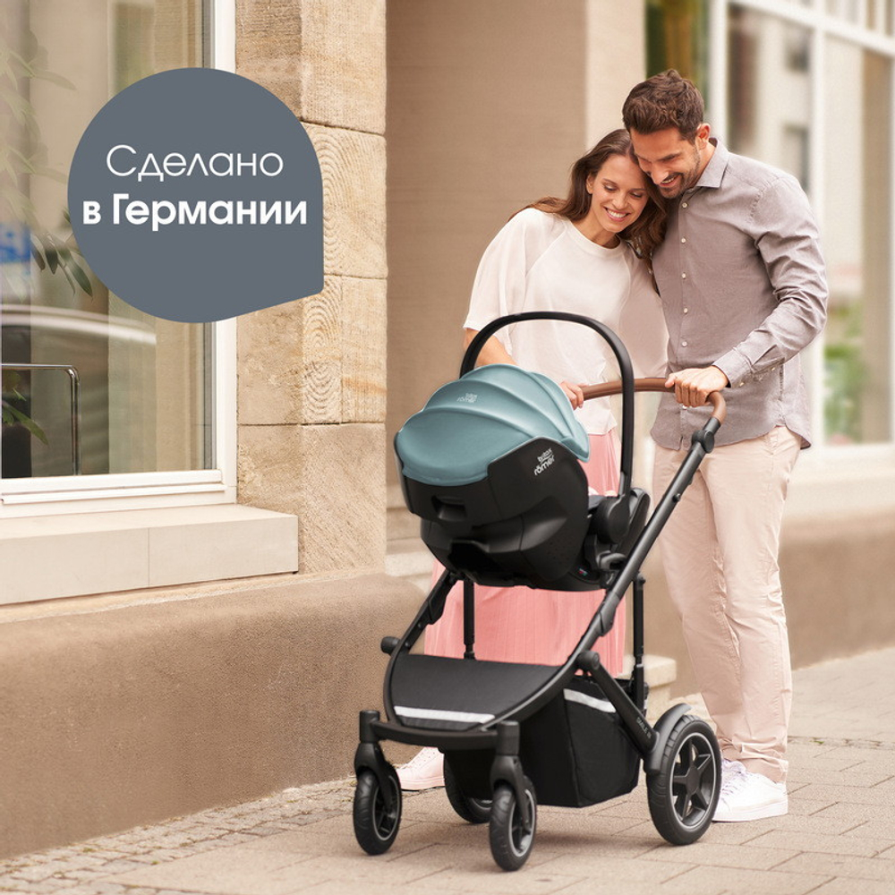 Коляска 3 в 1 Britax Roemer Smile 5Z Style и автокресло Baby-Safe PRO Style Harbor Blue Teak