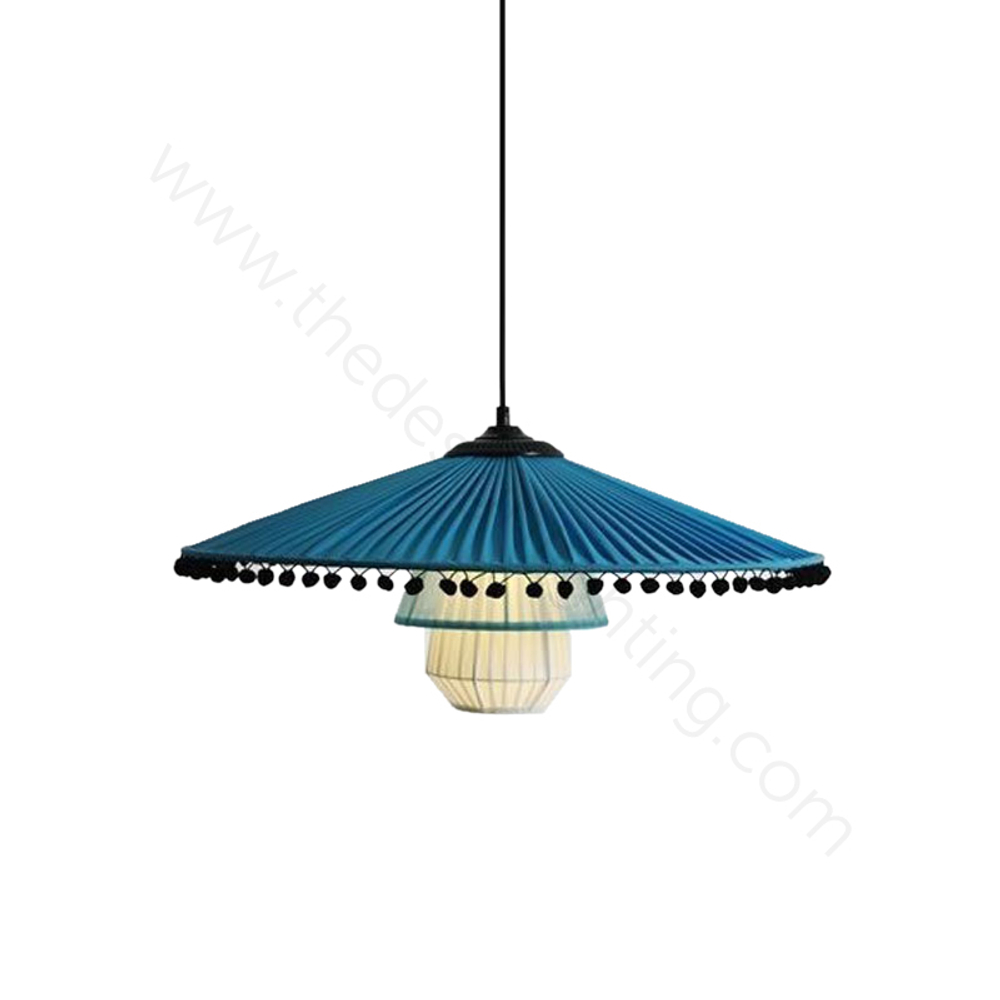 Pendant design lamp Parasol  (Blue)