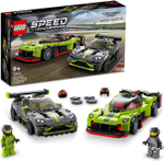 Конструктор LEGO Speed Champions 76910 Aston Martin Valkyrie AMR Pro и Aston Martin Vantage GT3, деталей 592 шт.