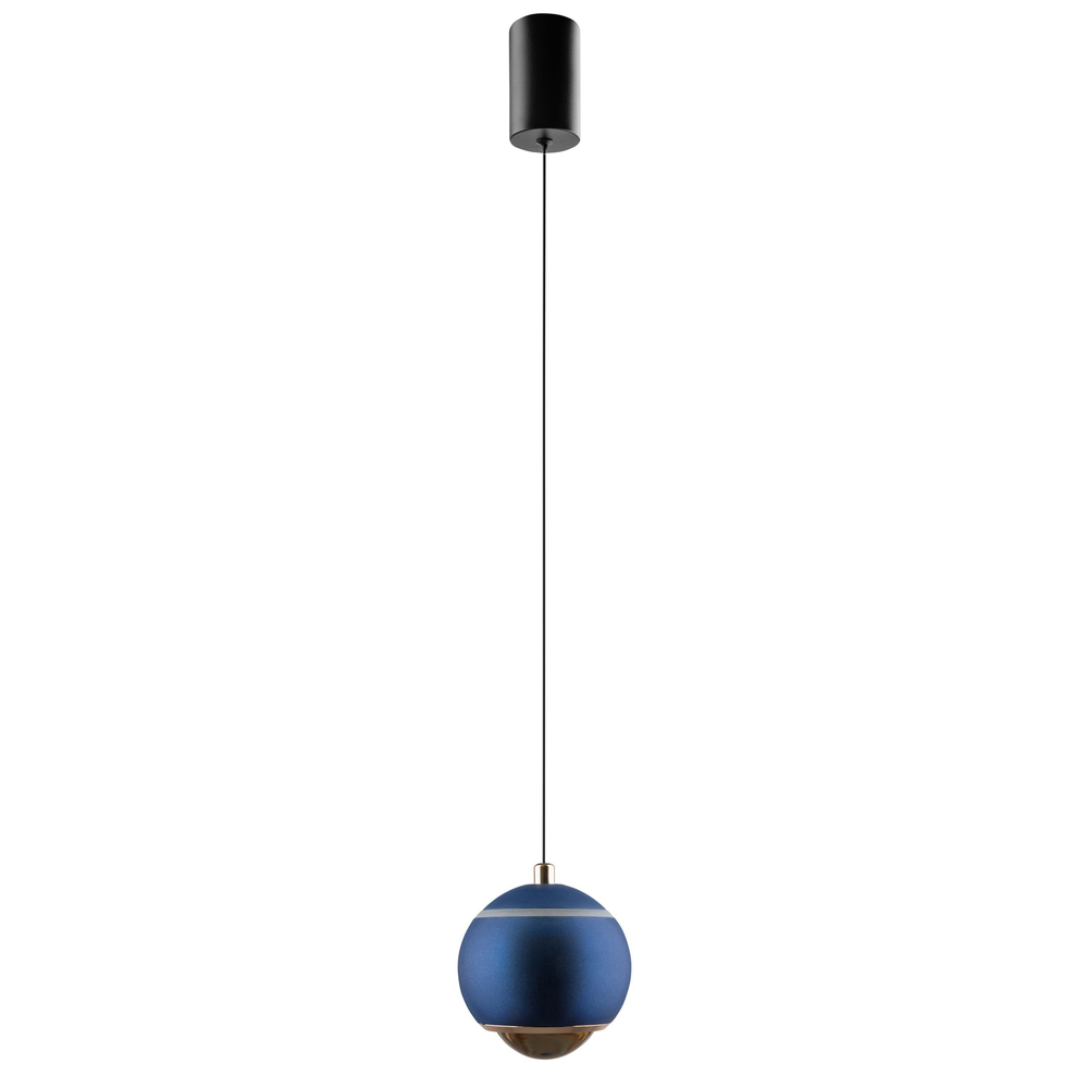 Светильник подвесной Crystal Lux CARO SP LED BLUE