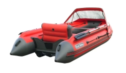 Лодка ПВХ Reef Triton 340Fi НД с интегрированным фальшбортом