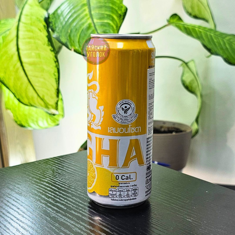 Содовая SINGHA со вкусом лимона 330 мл.